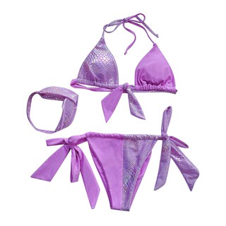 Bikini Phối Nơ Có Đệm Mút Gợi Cảm