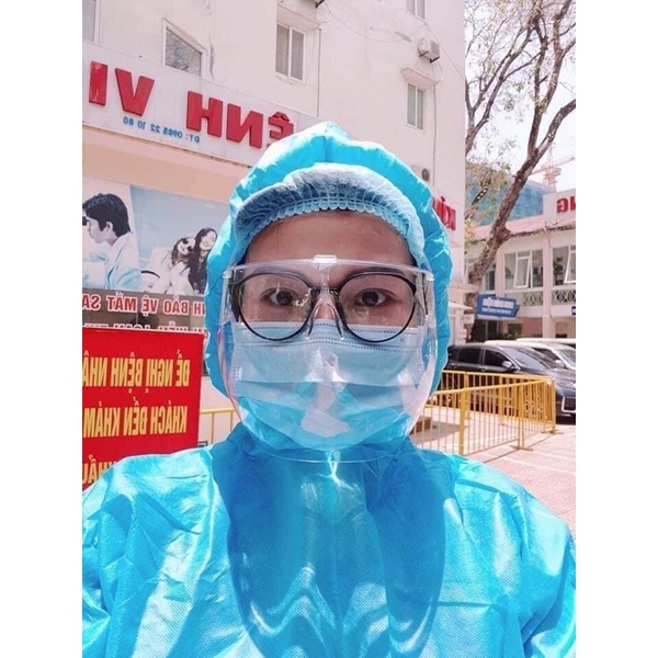 Kính phòng Dịch, Chống Giọt Bắn, Tránh dầu mỡ, bảo hộ , chắn bụi