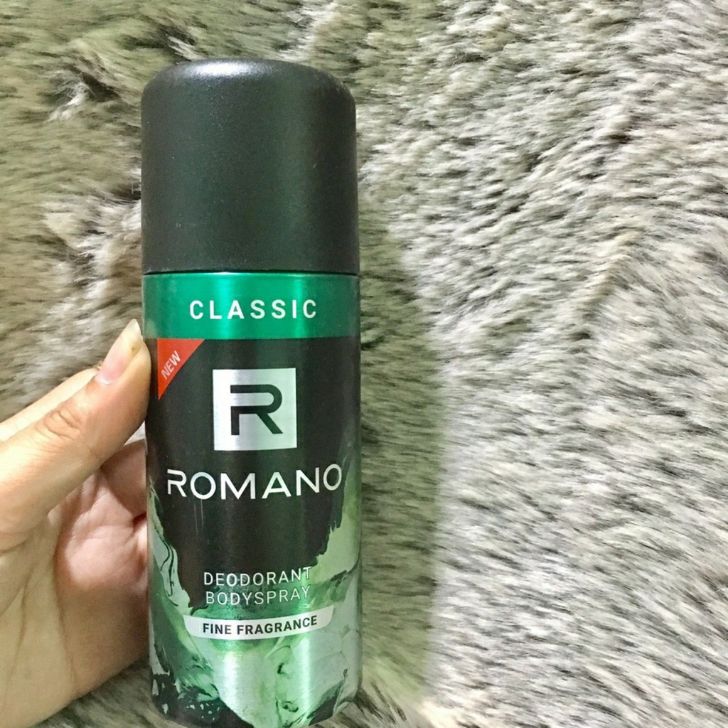 Xịt khử mùi toàn thân Romano hương nước hoa 150ml