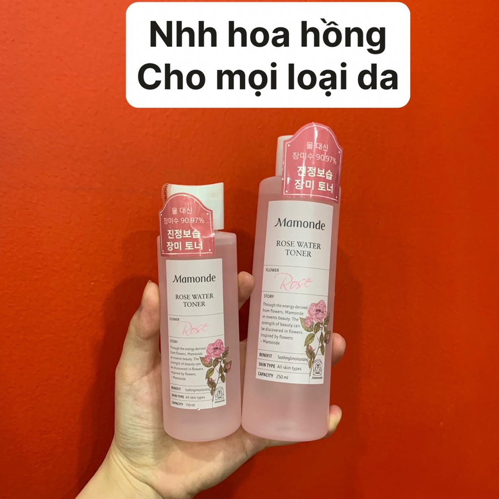 NƯỚC HOA HỒNG MAMONDE Hàn Quốc