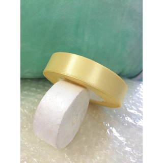 Ruy Băng Trang Trí (Trơn) - Màu vàng nhạt