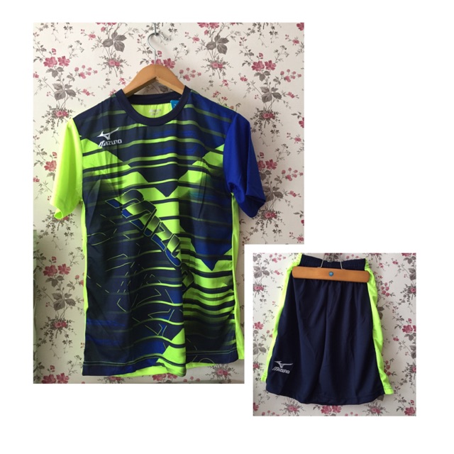 Mizuno Bộ Quần Áo Chơi Cầu Lông Volley