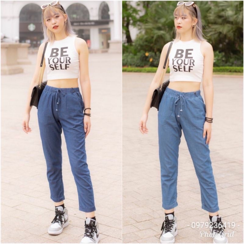 quần bò giấy