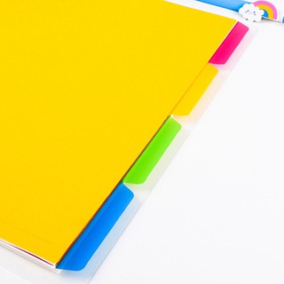 SET 5 TAB PHÂN TRANG CHO SỔ CÒNG A5 A6 B5 A4