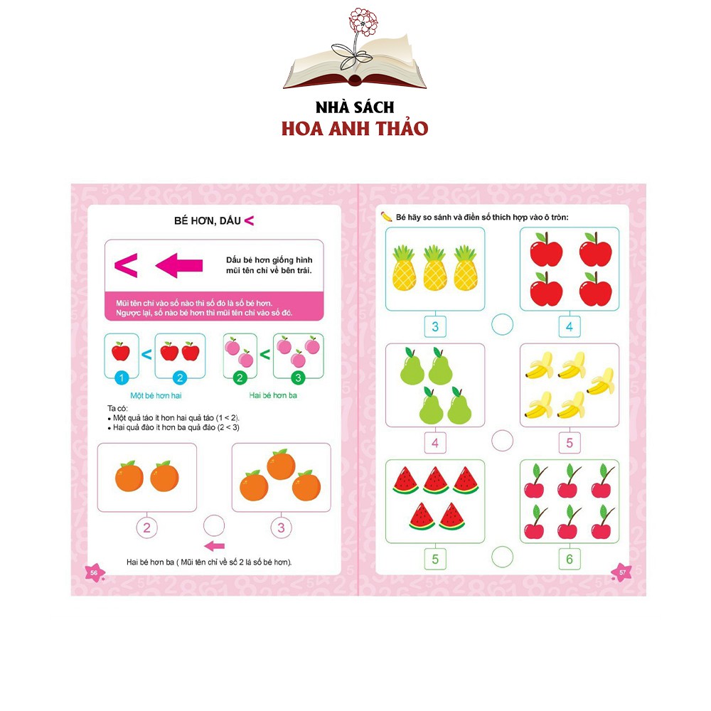 Sách - Bé chinh phục Toán học dành cho trẻ 4-6 tuổi