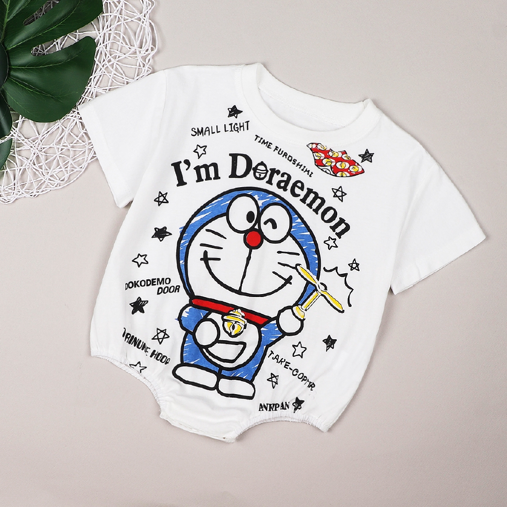Bộ Áo Liền Quần Hoạt Hình Xinh Xắn Dành Cho Bé