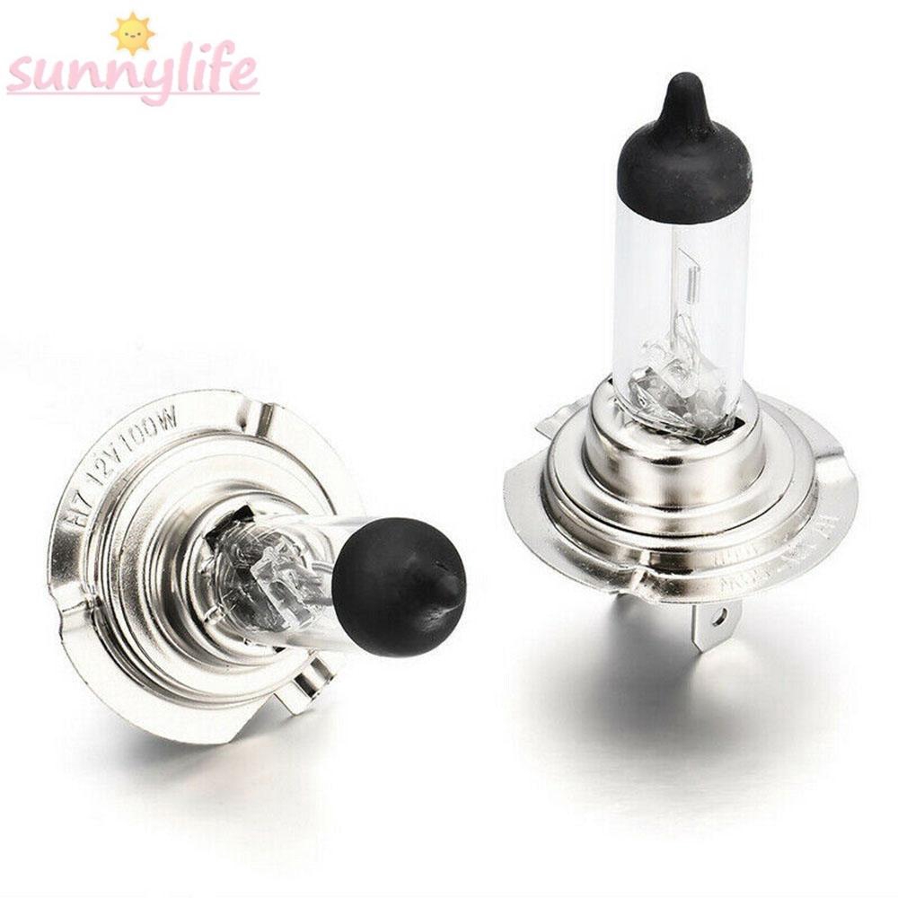 2 Bóng Đèn Halogen Siêu Sáng H7 Dc 12v 3200-3500k 100w