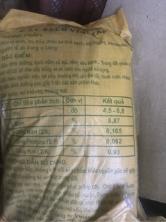 Đất vi sinh bao 10kg giá 38k