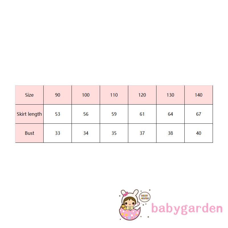 Đầm chữ A tay ngắn in họa tiết thỏ hoạt hình đính kim sa phối lưới dễ thương cho bé gái