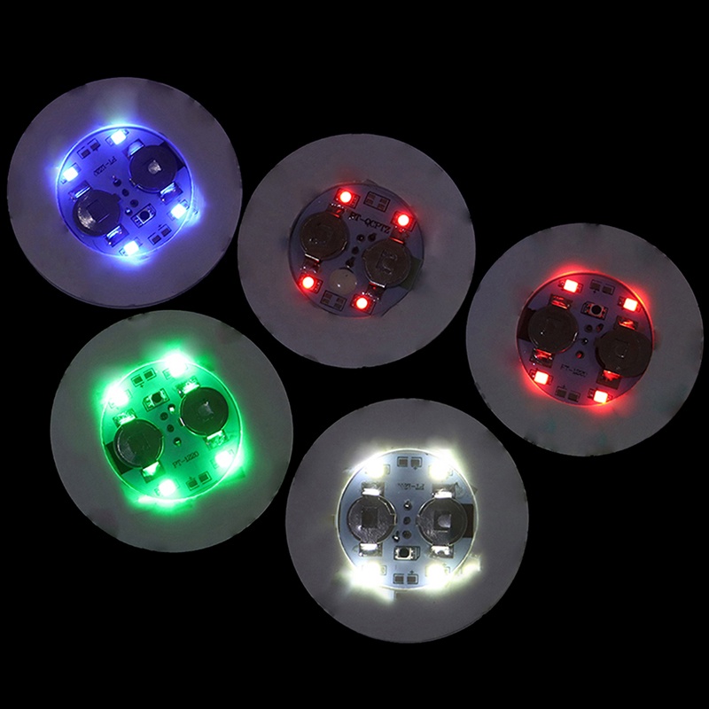 Miếng lót trang trí bình nước mini có đèn led độc đáo sáng tạo