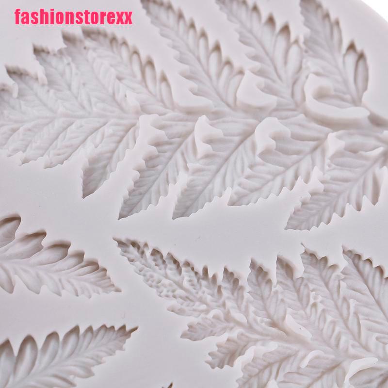 Khuôn silicone Tạo Hình Lá Trang Trí Bánh