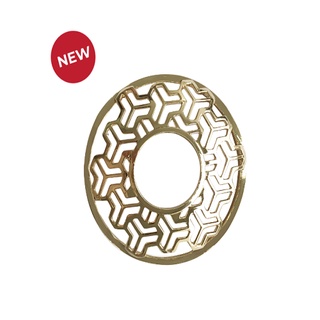 Chụp nến trang trí - Antique Gold