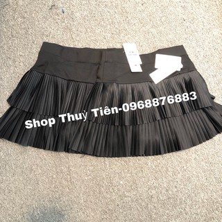 Chân váy xếp ly 2 tầng