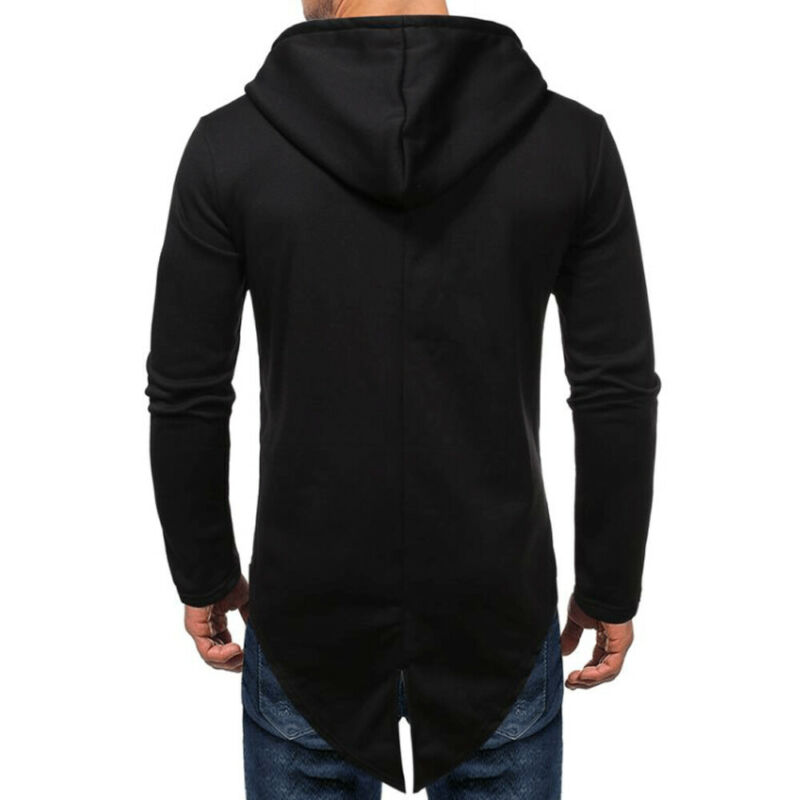 Áo Khoác Hoodie Tay Dài Phối Khóa Kéo Thời Trang Thu Đông Cho Nam | BigBuy360 - bigbuy360.vn