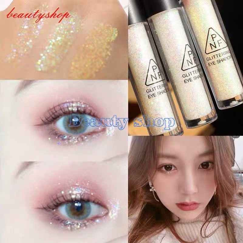 Phấn Mắt Bắt Sáng Dạng Lỏng Lâu Trôi Không Thấm Nước Lấp Lánh Ánh Ngọc Trai