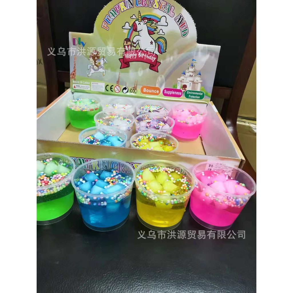 đồ chơi slime -lọ chất nhờn mềm dẻo lọ có thạch xốp  mã REC85 Wsp14