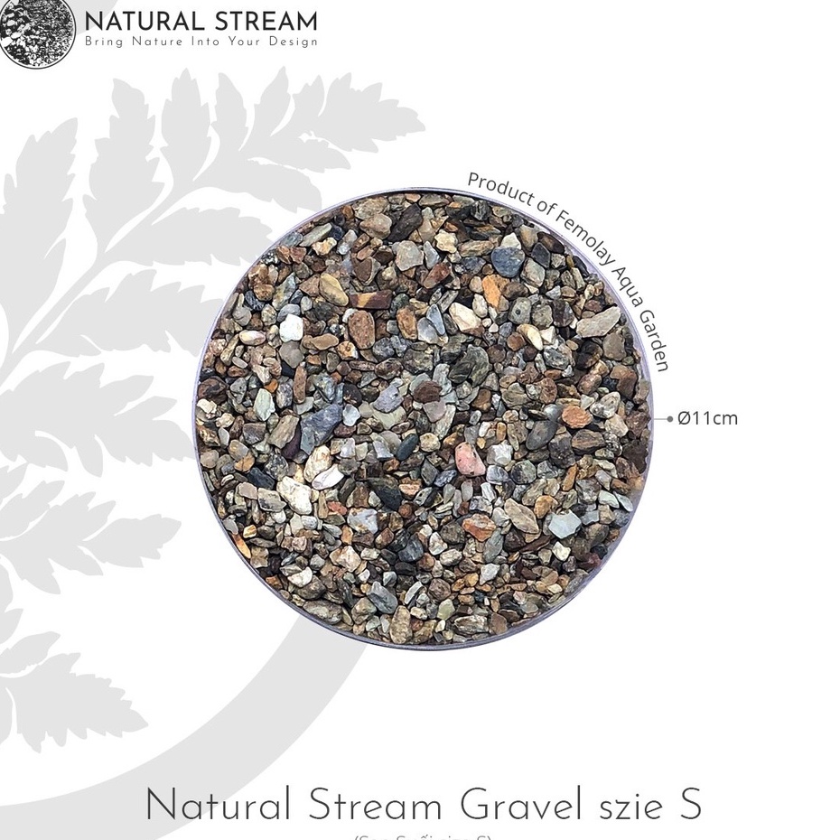 Sạn Suối Thiên Nhiên Femolay | Size S | Bao 2KG | Trang trí trải nền bể thủy sinh, Biotope.