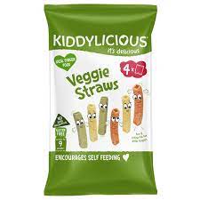 Bánh Ăn Dặm Kiddylicious UK dành cho bé dị ứng đạm bò - 4gói x12gr