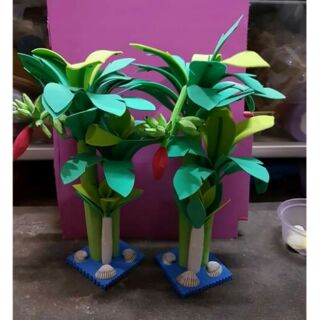 Đồ chơi tự làm mầm non _ cây chuối