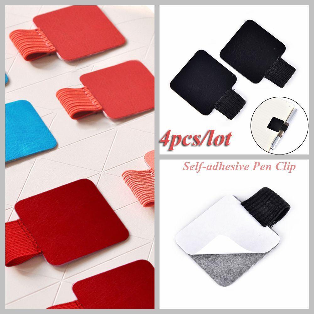 ZAIJIE24 Set 4 Giá Đỡ Bút Tự Dính Tiện Lợi