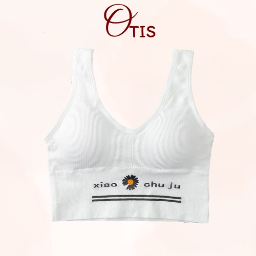 Áo Lót Ngực Đệm Mỏng Kiểu Ba Lỗ Thời Trang Họa Tiết HoaCúc Xinh Xắn OTIS - 7715
