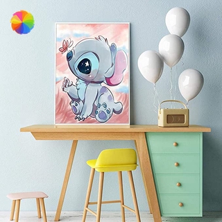 Bộ Tranh Đính Đá 5d Tự Làm Kích Thước 40x30cm Dùng Trang Trí