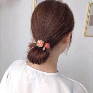Dây buộc tóc, dây cột tóc mặt đá sang trọng kep.vn