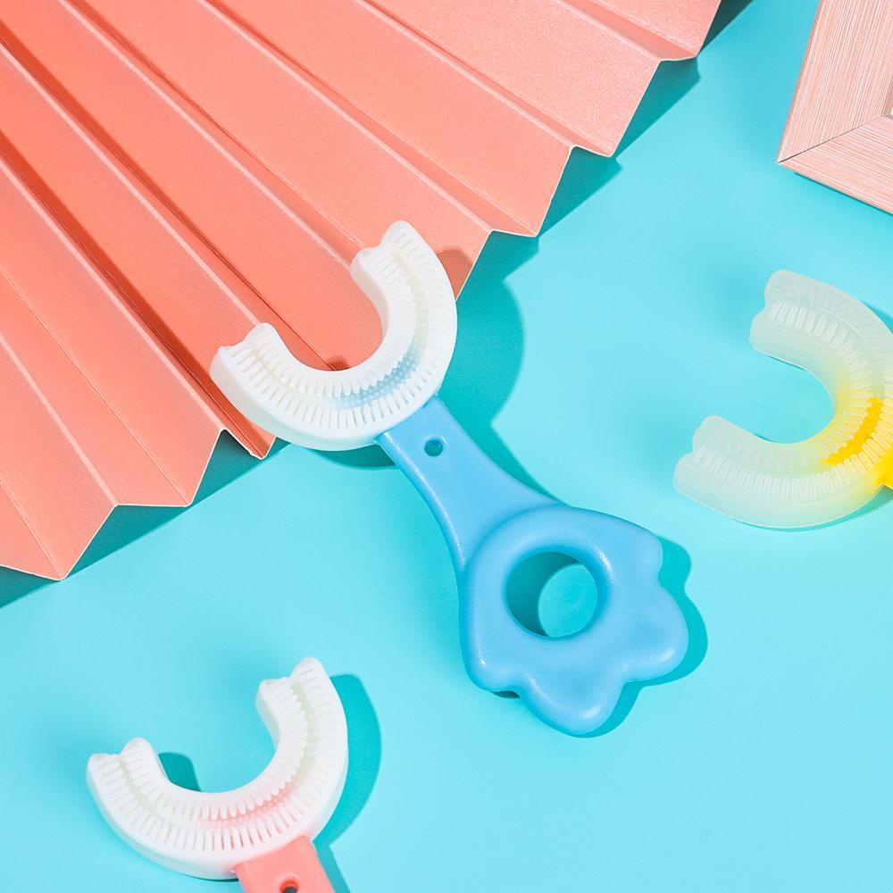 Bàn Chải Đánh Răng Hình Chữ U Cao Cấp Dành Cho Bé