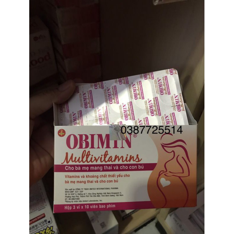 Obimin Hộp 30 Viên