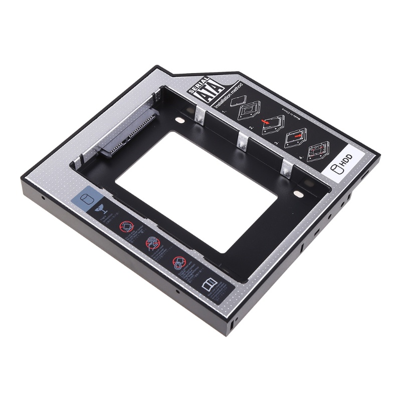 Khay Đựng Ổ Cứng SATA 2nd HDD SSD 12.7mm Cho CD DVD-ROM
