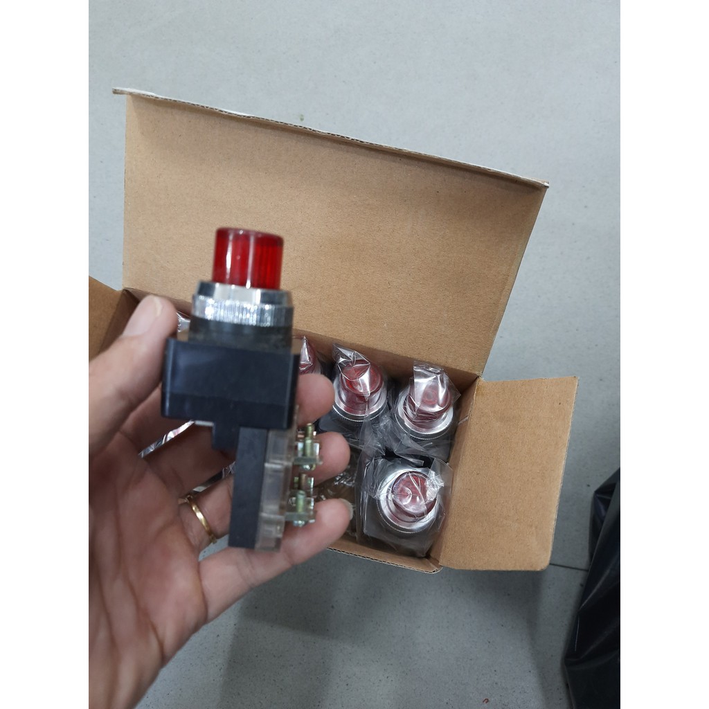 Nút nhấn có đèn phi 25 / phi 30