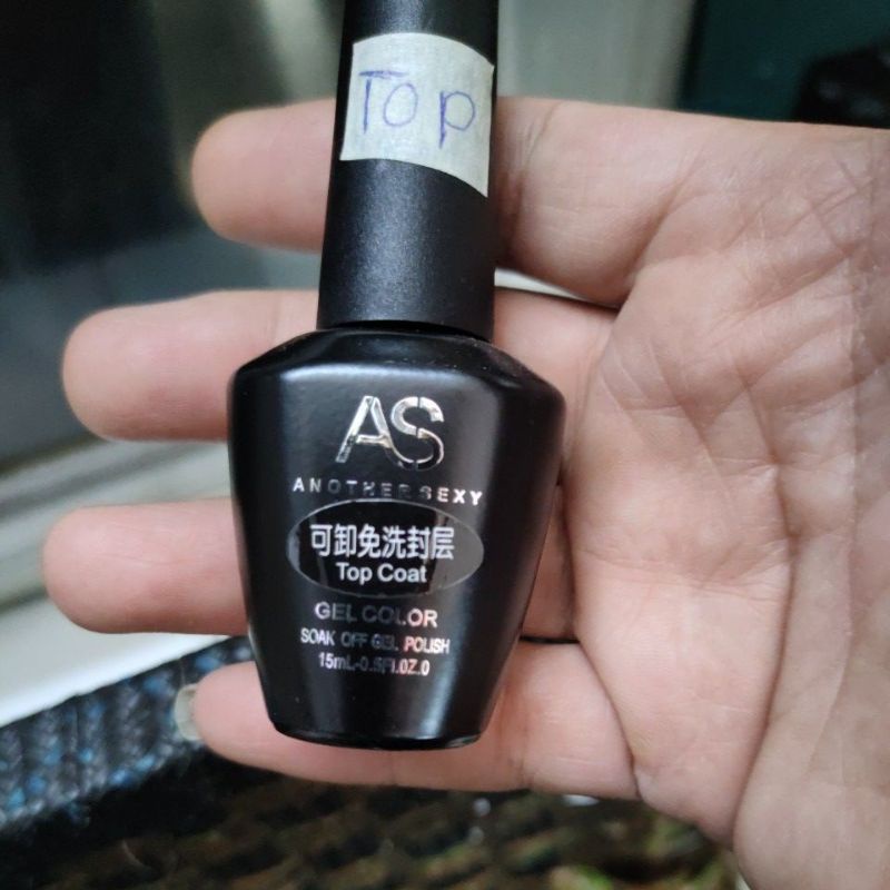 Top coat và Base Gel , kềm dầu sơn AS