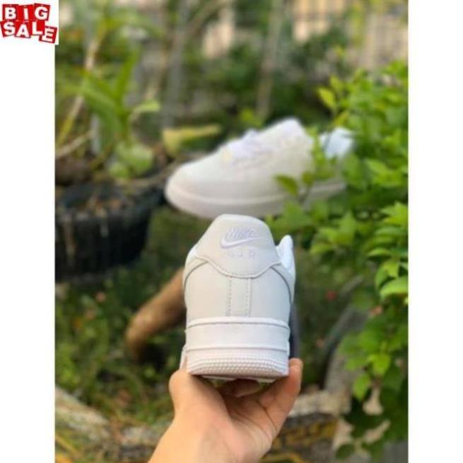 Giày Snesker Thể Thao Nam Nữ , Giày Nike Air Force 1 AF1 Trắng Full Box Bill, Full Size - ' _mi9 : ! ! [