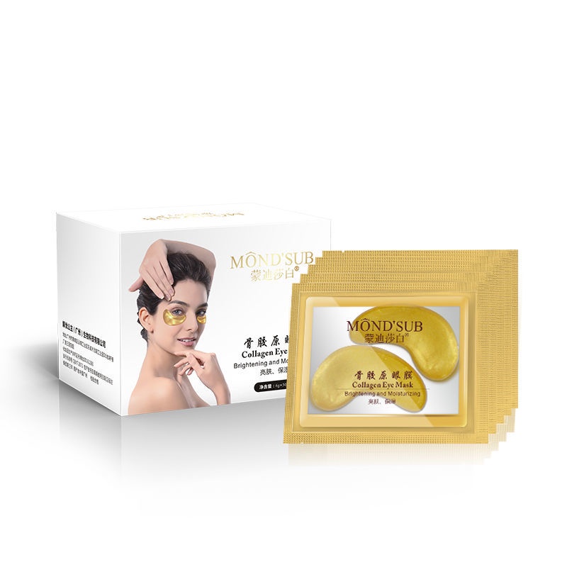 Mặt Nạ Collagen Màu Vàng Làm Mờ Quầng Thâm Bọng Và Nếp Nhăn Hiệu Quả Cho Mắt | BigBuy360 - bigbuy360.vn