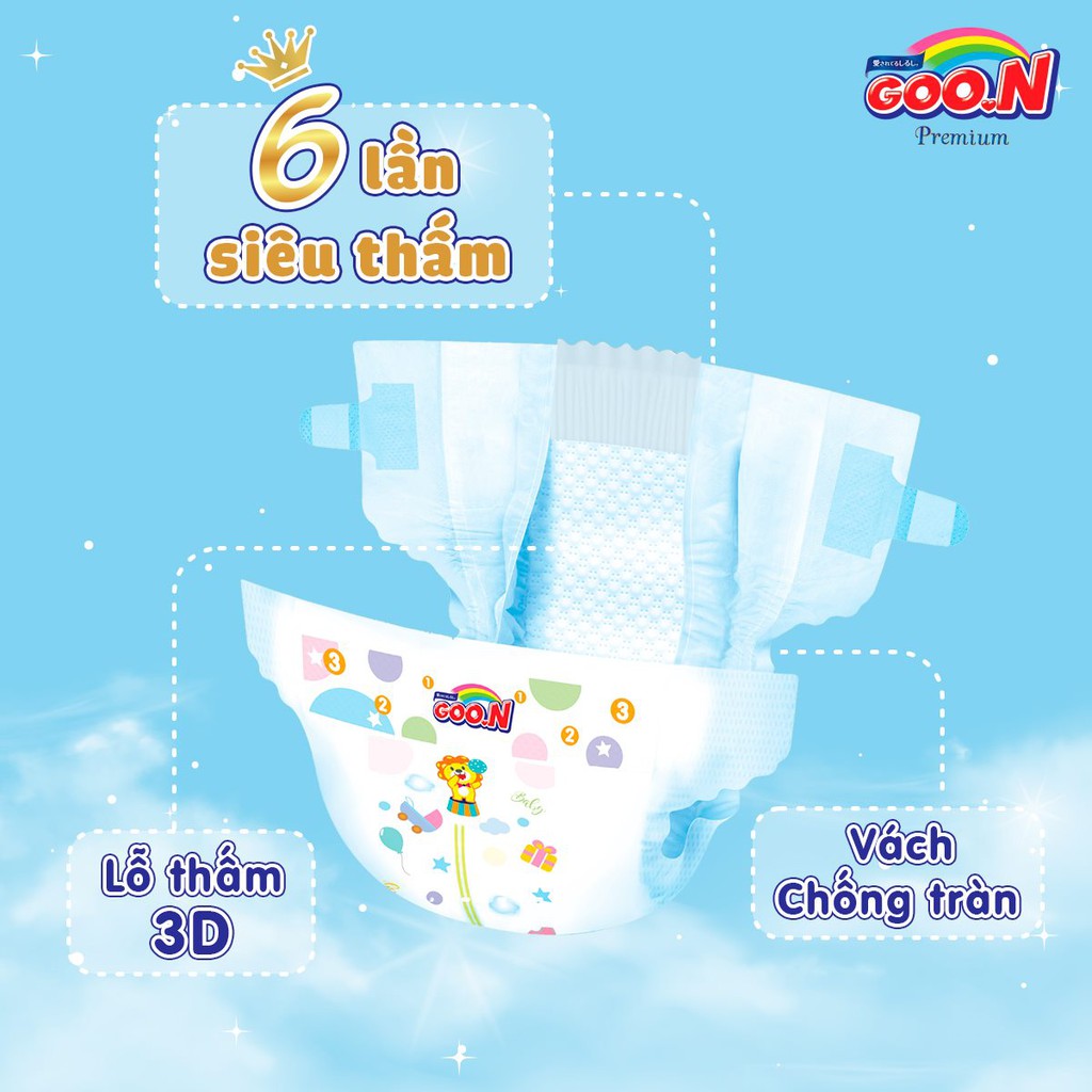 [tặng 6 miếng]Tã Quần Goon Friend mẫu mới M54/L46/XL40/XXL34/XXXL22