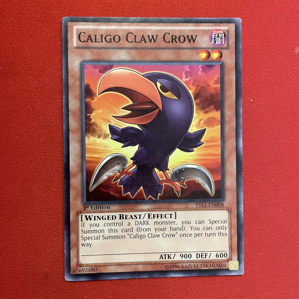 [EN][Thẻ Bài Yugioh Chính Hãng] Caligo Claw Crow