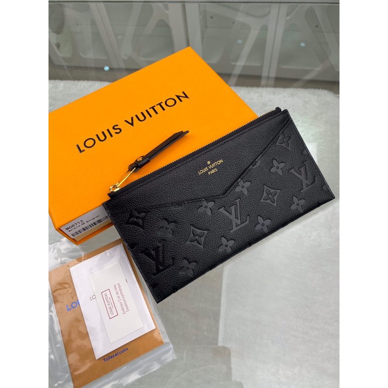 Clutch cầm tay/ ví ngang cho nam Louis Vuitton LV da thật cao cấp hàng 1-1 vip
