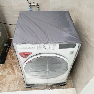 Trùm máy giặt cửa ngang, Bọc máy giặt cửa ngang cao cấp chất liệu vải dù, Siêu bền chống thấm nước bảo hành 6 tháng