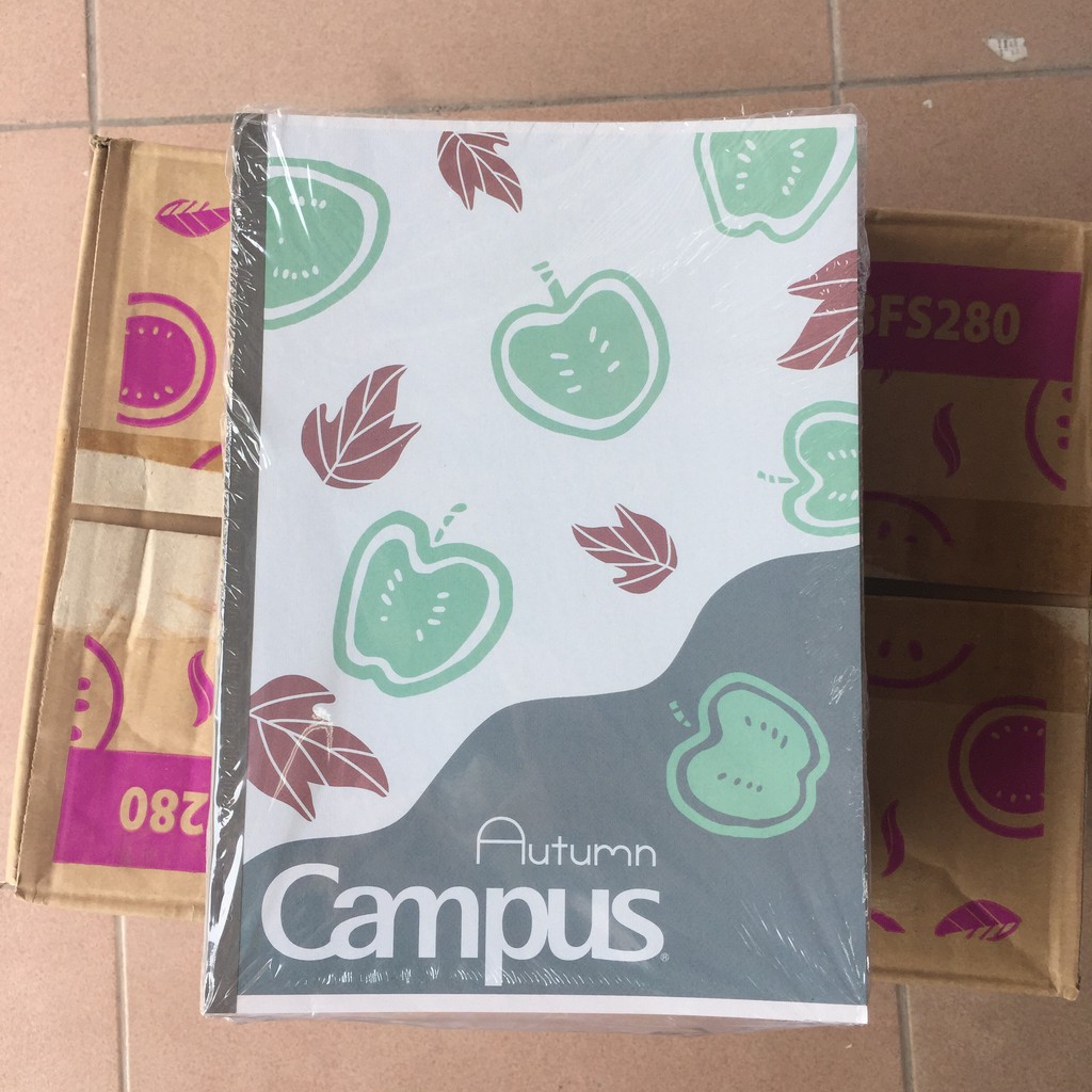 [Mã LIFEBOOK1 giảm 30K đơn 150K] [Mẫu Mới 2020] Lốc 10 Vở KN Campus Four Seasons 2 120 Trang