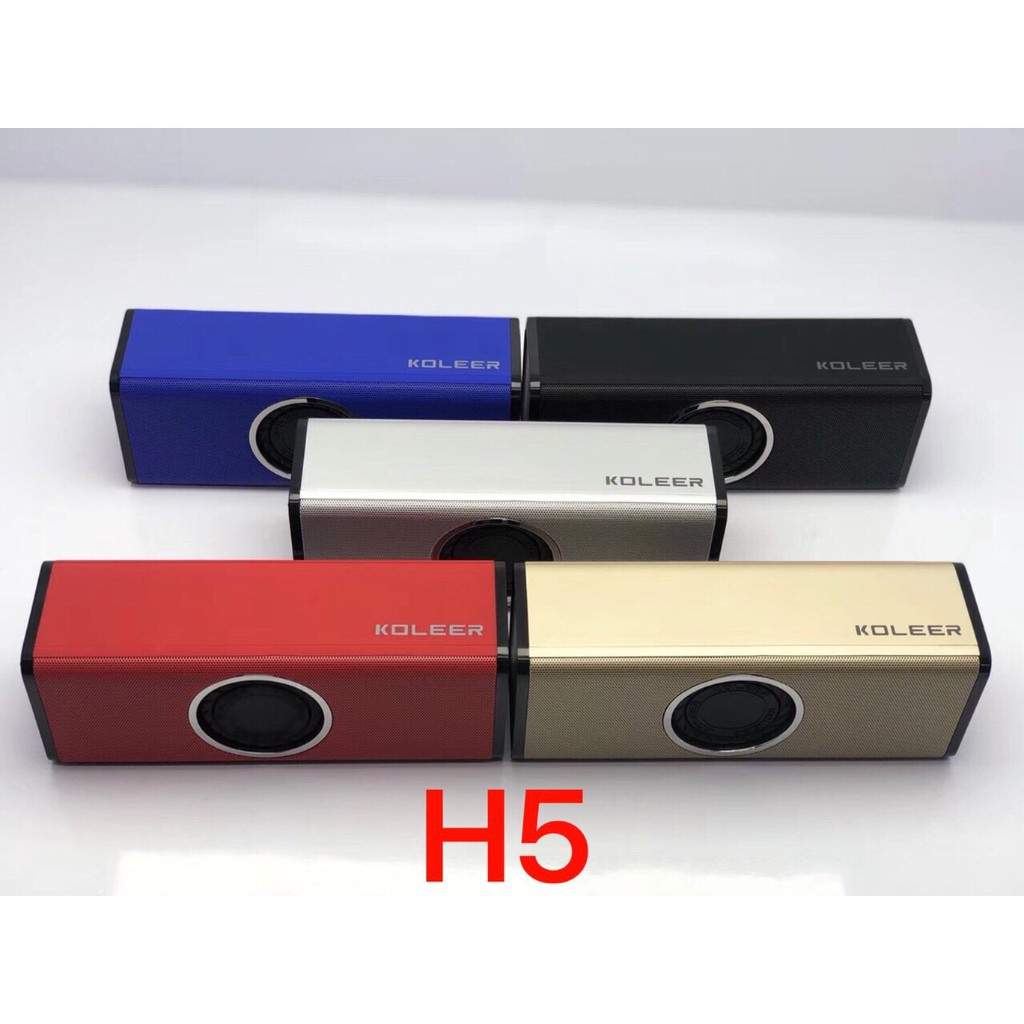 Loa Bluetooth Bass âm Thanh Sống Động chuẩn HIFI PKCB H5 3 trong 1