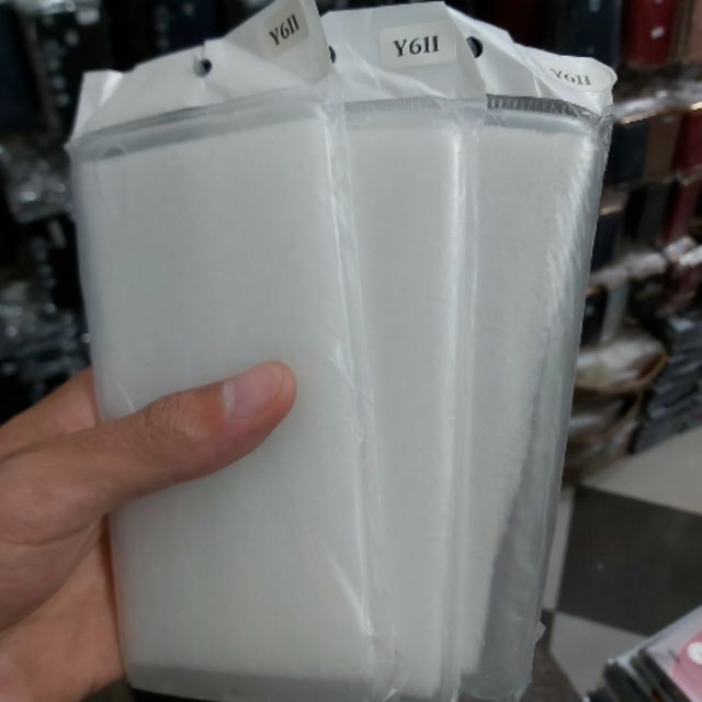 Bộ 3 chiếc ốp lưng silicon huawei Y6II trong suốt