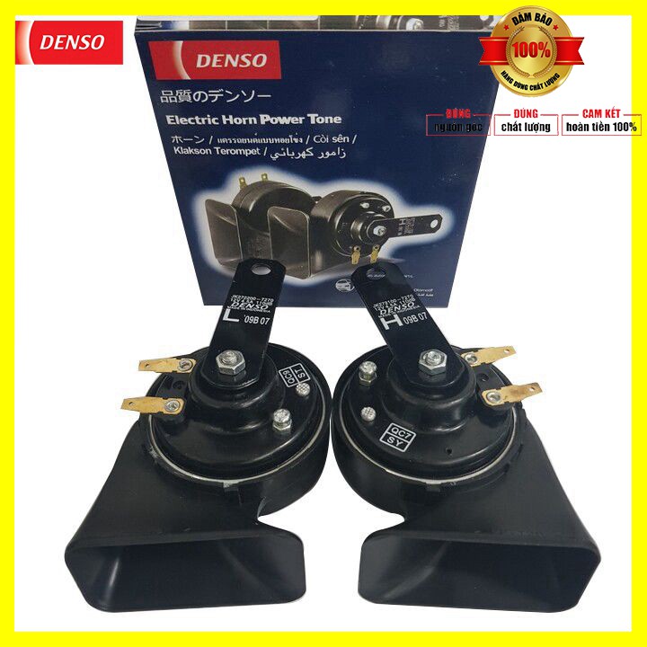 Sản phẩm  Bộ đôi còi sên thương hiệu DENSO chống nước DS - JK272 - 12V
