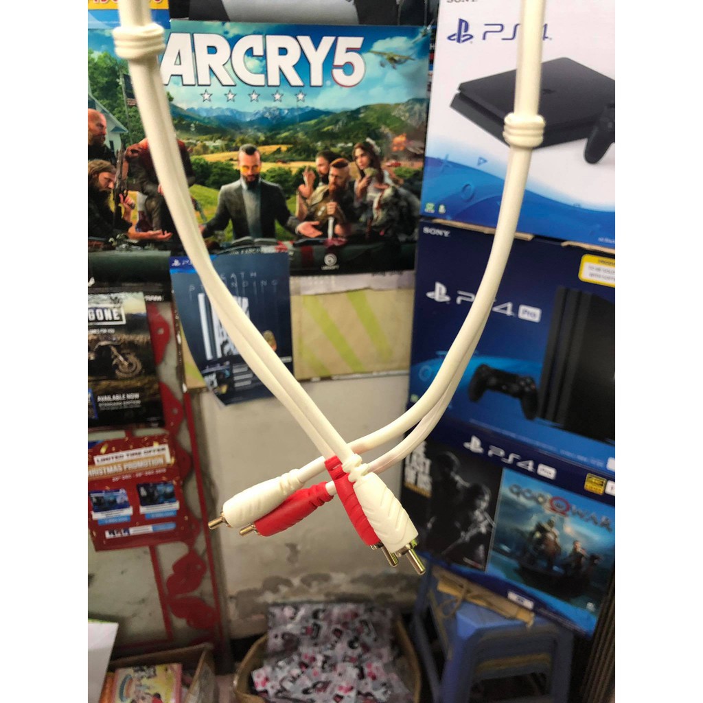 Dây AV 2 ra 2 Choseal loại tốt 1m-15m loại tốt cao cấp đời đầu