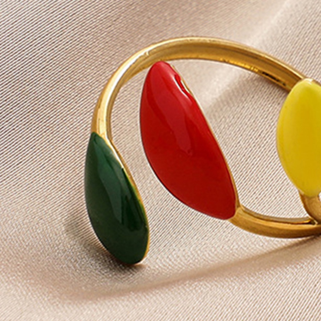 Nhẫn Hở Hình Hoa Thời Trang Dự Tiệc Cho Nữ