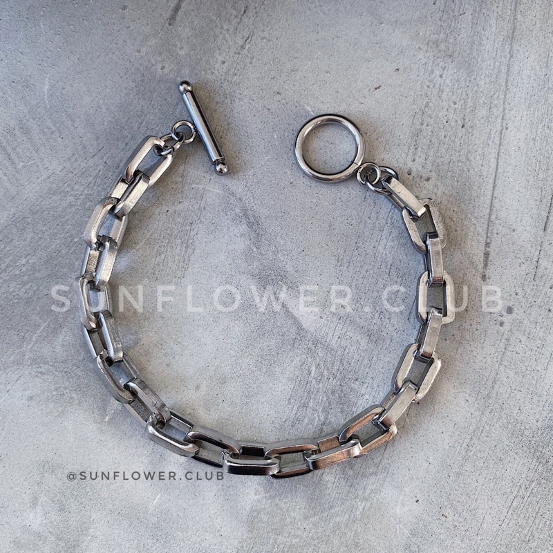 VÒNG TAY XÍCH THÉP TITAN KHÔNG GỈ HV