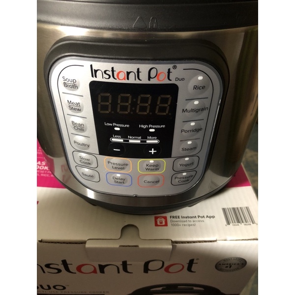 Nồi áp suất điện đa năng Instant Pot Duo 60 5.7L 7 in 1 - Hàng Chính Hãng Thương Hiệu Từ Canada