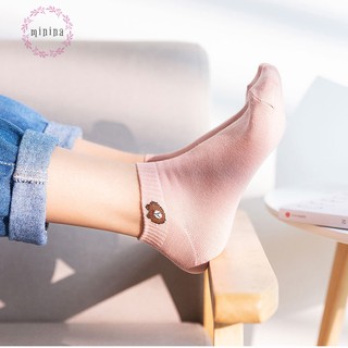 Tất gấu cổ ngắn đủ màu