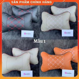 Combo 2 Gối Tựa Đầu Chống Mỏi Cổ Gắn Ghế Oto, Ghế Văn Phòng Tiện Lợi [Video Thật]