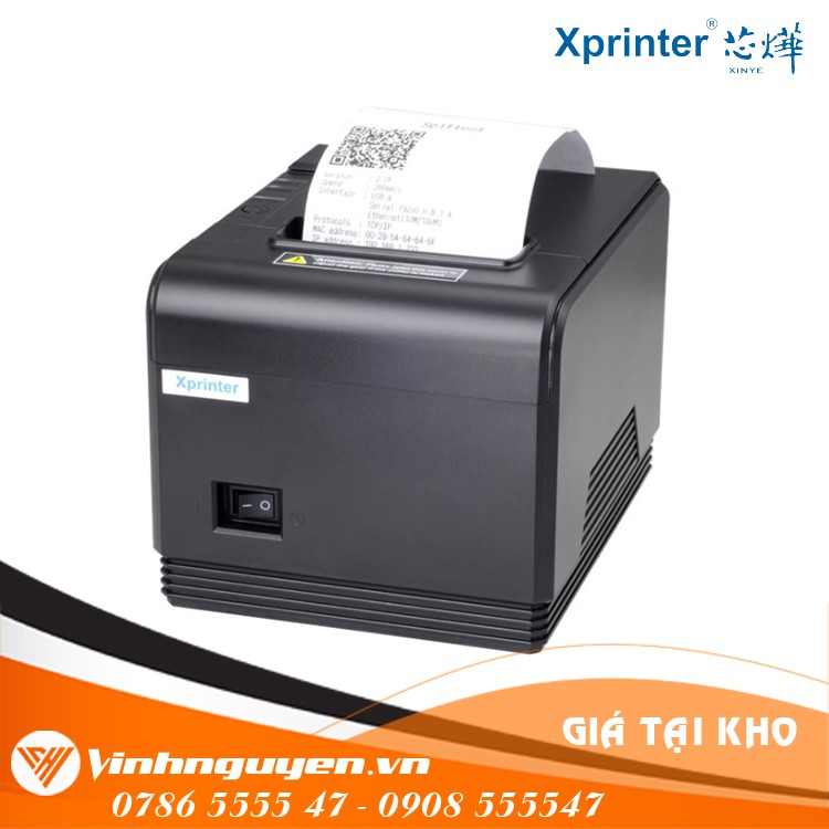 Máy In Hóa Đơn Tính Tiền Xprinter Q200 USB + LAN Giá RẺ ( Hỗ Trợ Giao Hàng Goviet ) | BigBuy360 - bigbuy360.vn