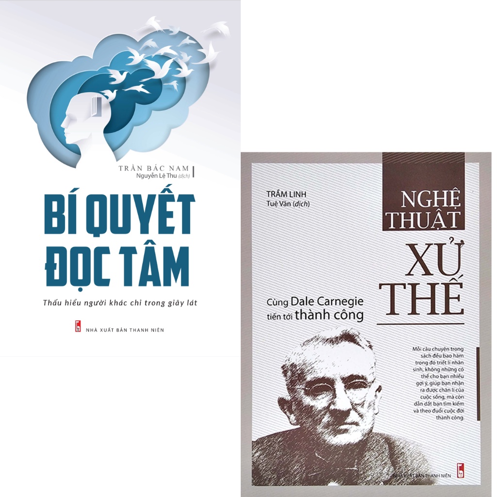Combo sách Nghệ Thuật Xử Thế + Bí Quyết Đọc Tâm (Bộ 2 Cuốn)